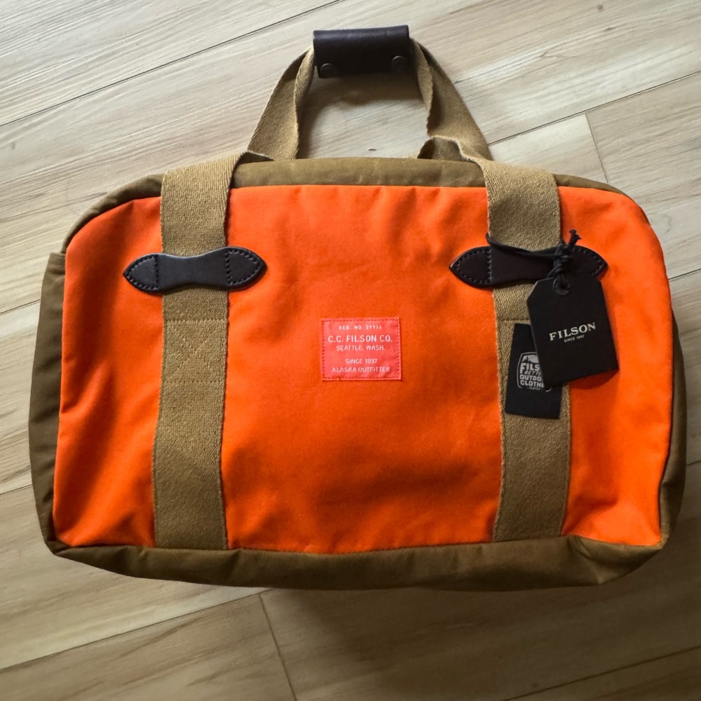 Filson Small Tin Cloth Duffle Bag